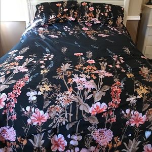 Flower duvet cover